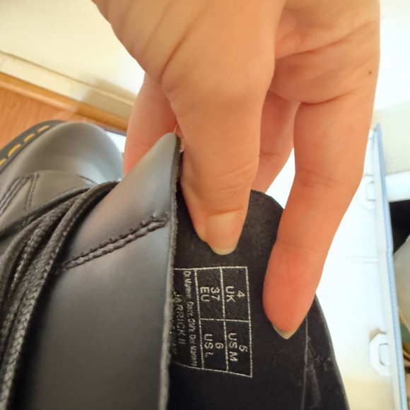 Jarrick II Laced Leather Platform Boots Dr. Martens - Picture 4 of 7